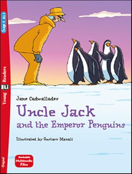 Imagem de Livro - Uncle Jack And The Emperor Penguins - Young Eli Readers A1.1 - Downloadable Multimedia