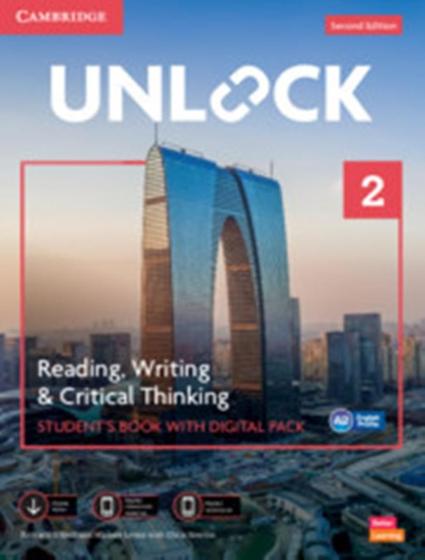 Imagem de Livro - Unlock 2 - Reading, Writing And Critical Thinking Sb With Digital Pack - 2Nd Ed - CAMBRIDGE UNIVERSITY