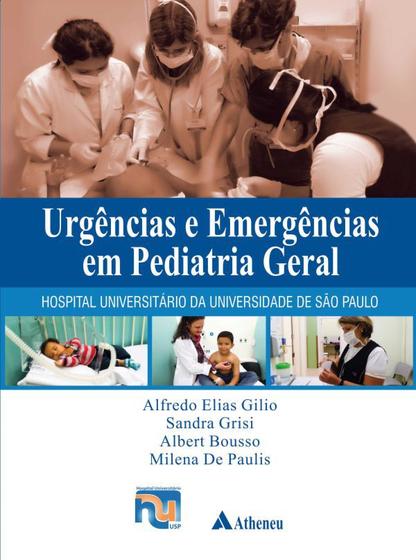 Imagem de Livro - Urgências e emergências em pediatria geral - HU USP