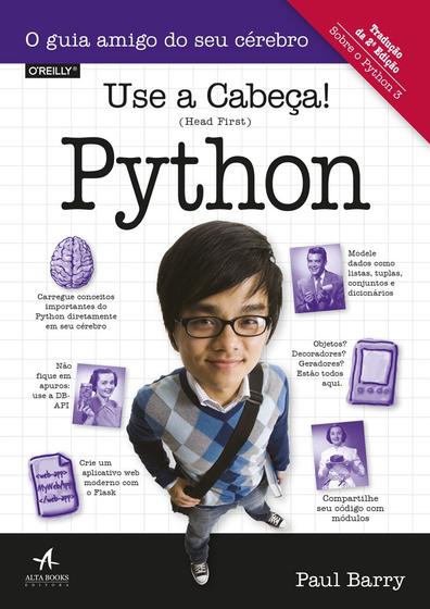 Imagem de Livro - Use a cabeça! Python — 2ª edição