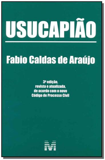 Imagem de Livro - Usucapião - 3 ed./2015