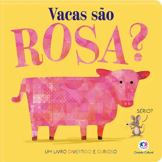 Imagem de Livro - Vacas são rosa?