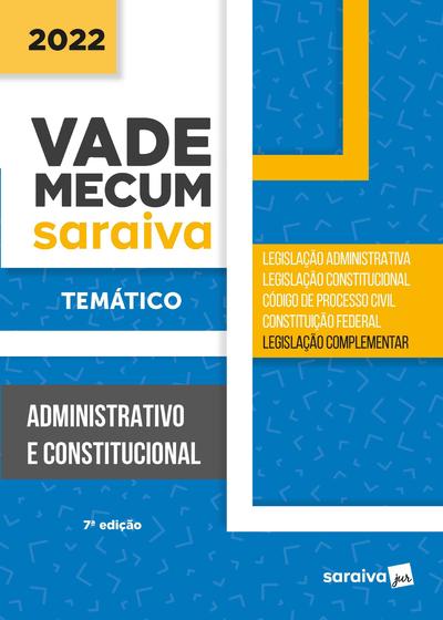 Imagem de Livro - Vade Mecum Administrativo - Temático - 7ª edição 2022