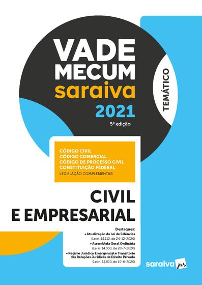 Imagem de Livro - Vade Mecum Civil e Empresarial - 5 ª Edição 2021