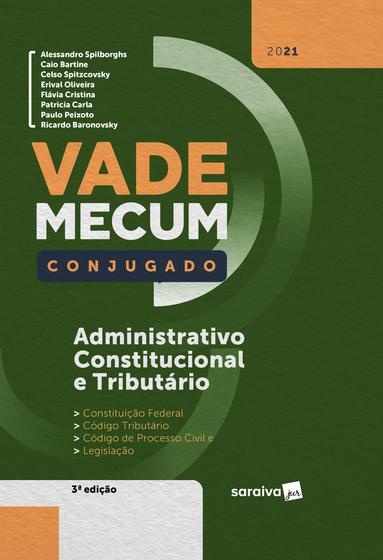 Imagem de Livro - Vade Mecum Conjugado - Administrativo, Constitucional e Tributário - 3ª Edição 2021