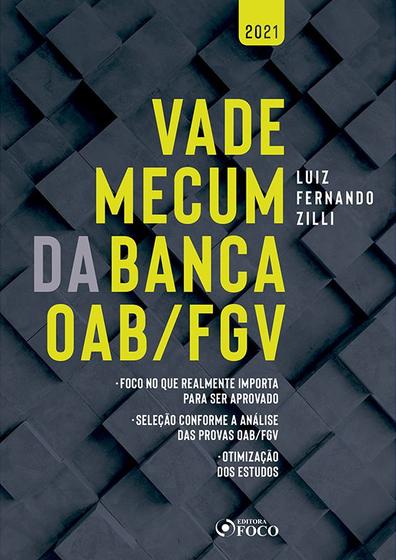 Imagem de Livro - VADE MECUM DA BANCA OAB / FGV - 1ª ED - 2021