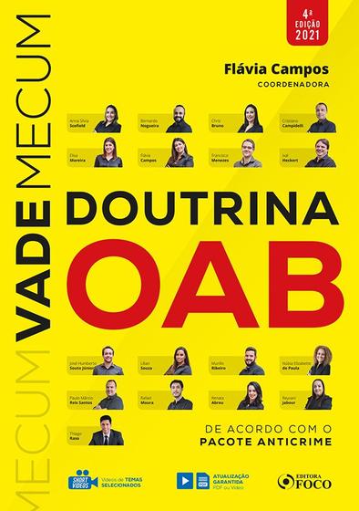 Imagem de Livro - VADE MECUM DOUTRINA DA OAB - 4ª ED