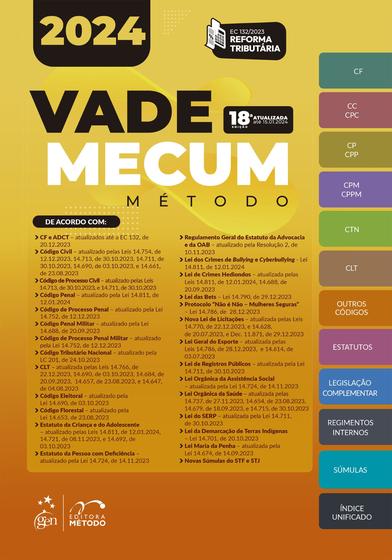 Imagem de Livro - Vade Mecum Método 2024