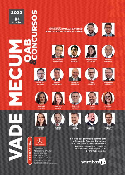 Livro - Vade Mecum - OAB & Concursos - 16ª edição 2022 Menor preço em Livro - Vade Mecum - OAB & Concursos - 16ª edição 2022