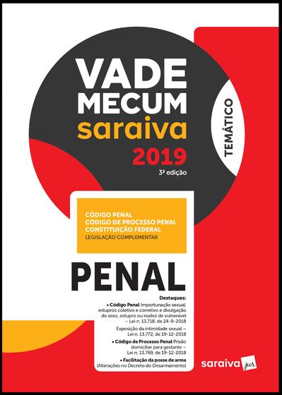 Imagem de Livro - Vade Mecum penal - 3ª edição de 2019