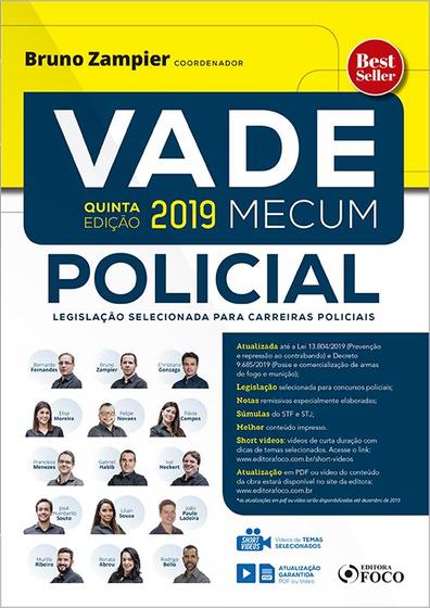 Imagem de Livro - Vade Mecum policial - 5ª edição - 2019