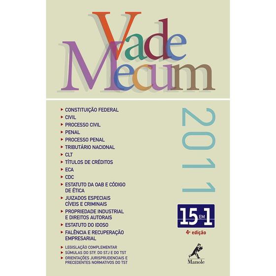 Imagem de Livro - Vade mécum