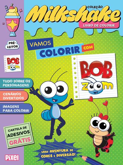 Imagem de Livro - Vamos colorir com Bob Zoom