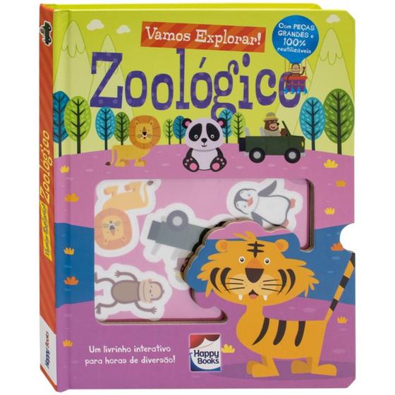 Imagem de Livro Vamos Explorar - Zoológico 