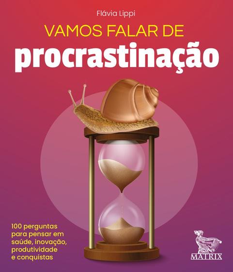 Imagem de Livro - Vamos falar de procrastinação