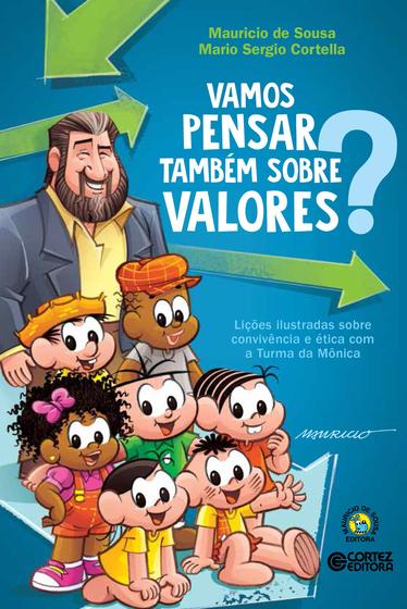 Imagem de Livro - Vamos pensar também sobre valores?