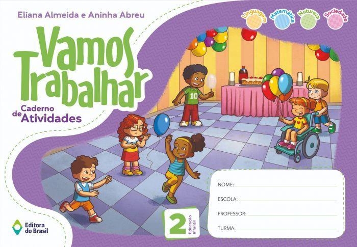 Imagem de Livro - Vamos trabalhar - Caderno de atividades - Educação infantil - 2