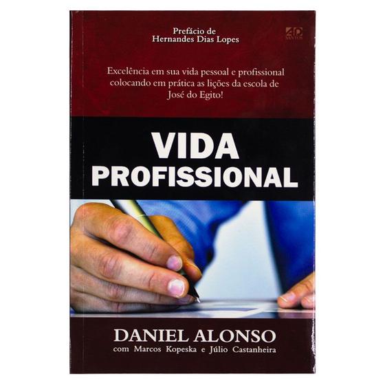 Imagem de Livro: Vida Profissional  Daniel Alonso - ADSANTOS