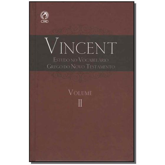 Imagem de Livro - Vincent - Vol. Ii - Cpad