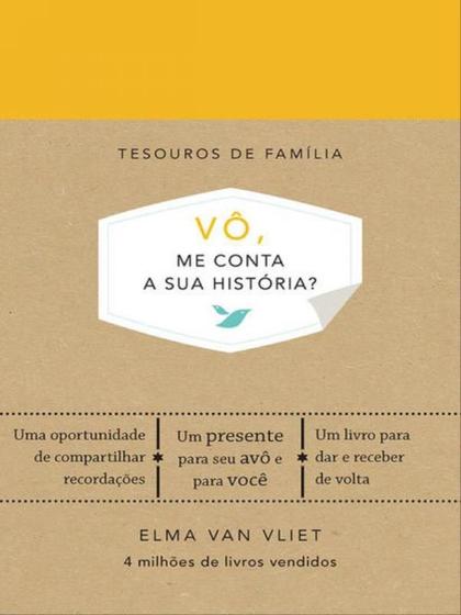 Imagem de Livro Vô, Me Conta a Sua História?