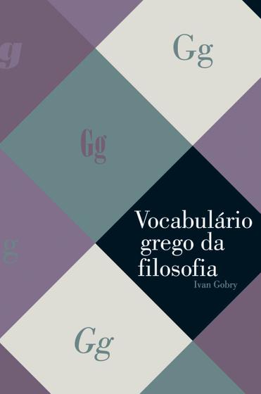 Imagem de Livro - Vocabulário grego da filosofia