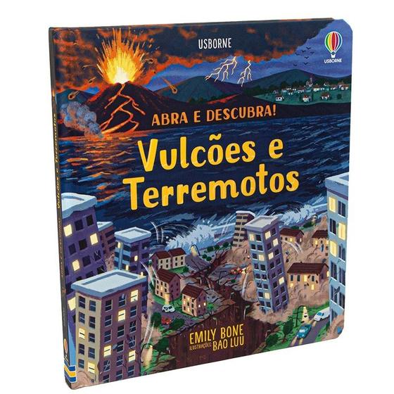 Imagem de Livro - VULCÕES: ABRA E DESCUBRA!