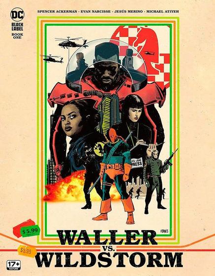 Imagem de Livro - Waller vs. WildStorm