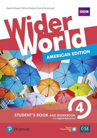 Imagem de Livro - Wider World 4: American Edition - Student's Book and Workbook With Digital Resources + Online