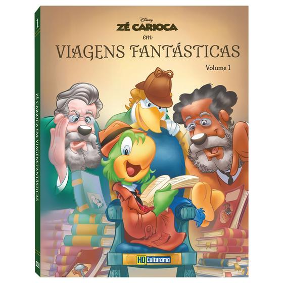 Imagem de Livro - Zé Carioca - Viagens Fantásticas - Volume 1