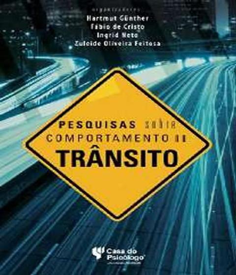 Imagem de LivroPesquisas Sobre Comportamento No Transito - CASA DO PSICOLOGO