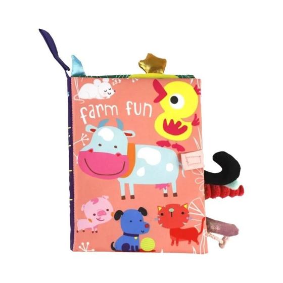 Imagem de Livros De Bebê De Pano Enrugado Com Toque 3D Macio Para Bebês, Presentes Para Bebês