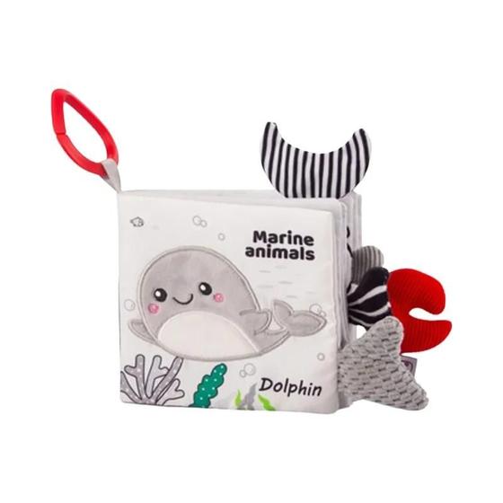 Imagem de Livros De Bebê De Pano Enrugado Com Toque 3D Macio Para Bebês, Presentes Para Bebês