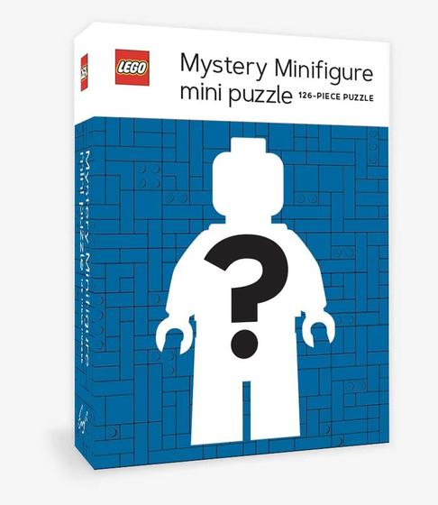 Imagem de Livros de Crônica Lego Mistério Minifigura Mini Puzzle (Edição Azul)