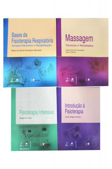 Imagem de Livros de Fisioterapia Intensiva e Respiratória - 4 vol - Grupo Gen - GEN Guanabara Koogan