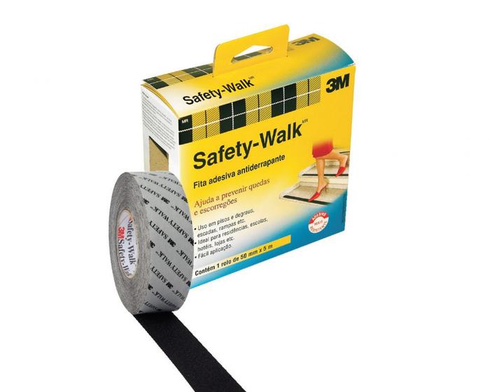 Imagem de Lixa Antiderrapante 3M S.Walk 50Mmx5M Preta Blister