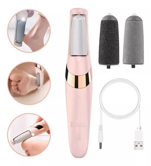Imagem de Lixa Elétrica Pedicure USB Bivolt: Conveniência sem Limites para Pés Impecáveis