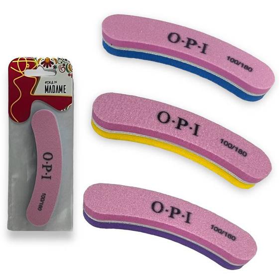 Imagem de Lixa Mini Buffer Colors O.P.I 100/180 - Banana
