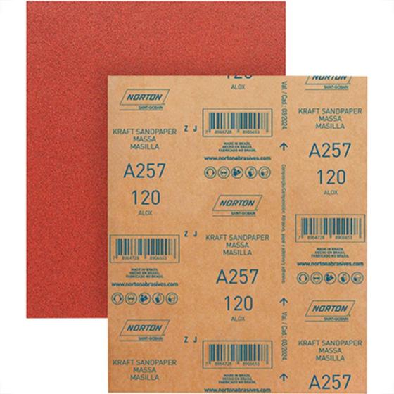 Imagem de Lixa Norton Massa 120 C/50