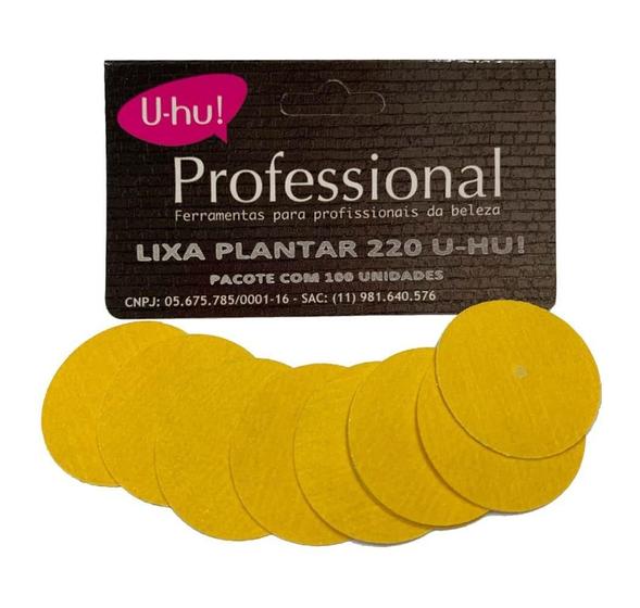 Imagem de Lixa Plantar 220 U-Hu 100 Un