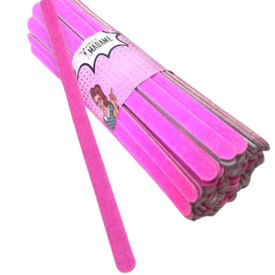 Imagem de Lixa Pop Rosa com 100un