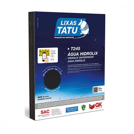 Imagem de Lixa Tatu Gk D Agua 240 C/50