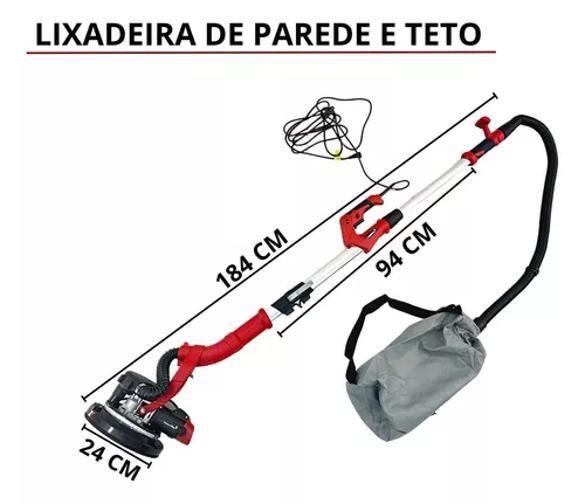 Imagem de Lixadeira de Parede e Teto 750W Importway 220V