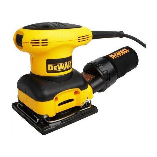 Imagem de LIXADEIRA DEWALT ORBITAL 1/4" DE FOLHA DWE6411B2 Amarelo/Preto 220v - Dewalt