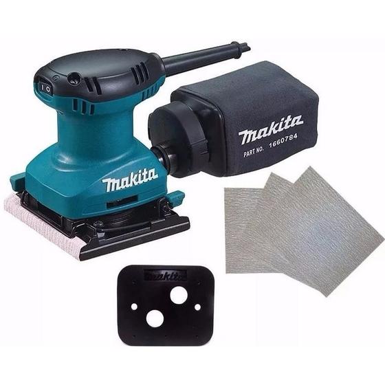 Imagem de Lixadeira Orbital 180w 14000 Bo4557 Makita Com Coletor