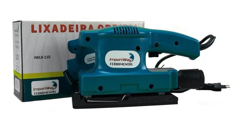 Lixadeira Orbital Importway 250W 1000rpm 110v - IWLX110 Menor preço em Lixadeira Orbital Importway 250W 1000rpm 110v - IWLX110
