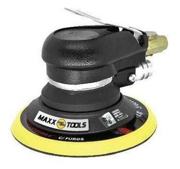 Imagem de Lixadeira Orbital Pneumática 6" C/Auto Vacuo MXT-0312C - MTX