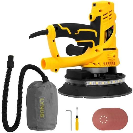 Imagem de Lixadeira para Parede 850W LPL-850L com Lanterna LYNUS