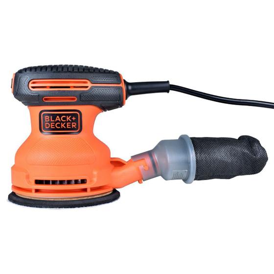 Lixadeira Roto Orbital 110V 5" 180W BDERO100-BR Black&Decker Menor preço em Lixadeira Roto Orbital 110V 5" 180W BDERO100-BR Black&Decker