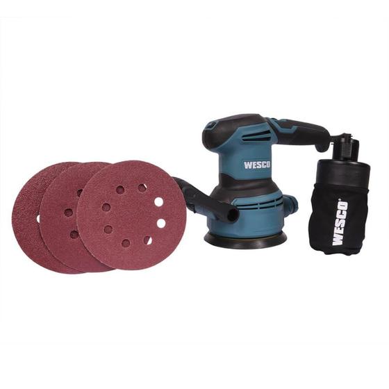 Lixadeira Roto-Orbital 400w 125 mm Wesco WS4265 -220v Menor preço em Lixadeira Roto-Orbital 400w 125 mm Wesco WS4265 -220v