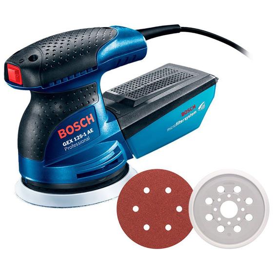 Imagem de Lixadeira Roto Orbital Bosch 5" 220V Excentrica GEX 125 